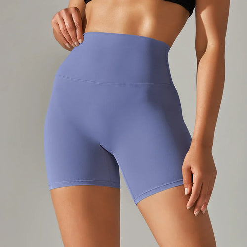 Damen Sport Yogashorts nahtlos, elastisch und atmungsaktiv für Yoga, Fitness und Alltag